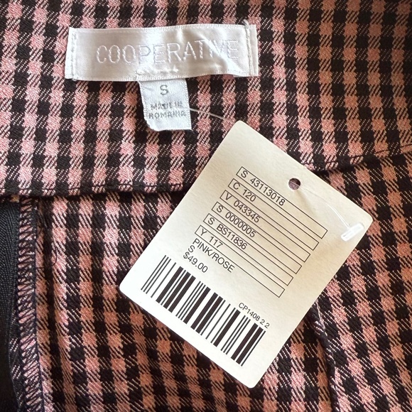 Cooperative for Urban Outfitters Gingham Mini Skirt - Picture 3 of 3